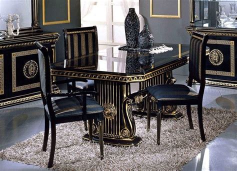 living room versace furniture|versace dining table and chairs.